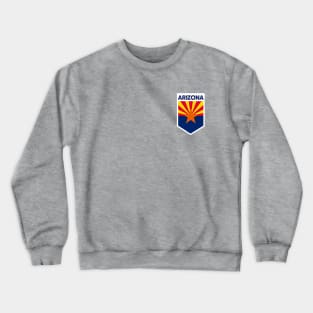 Arizona State Flag Emblem Crewneck Sweatshirt